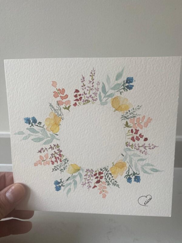 Krans van bloemen