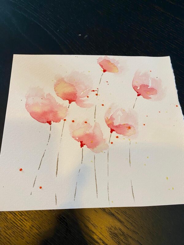 Pink poppy's