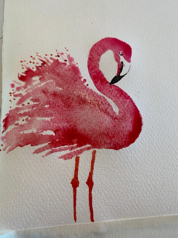 Pink flamingo