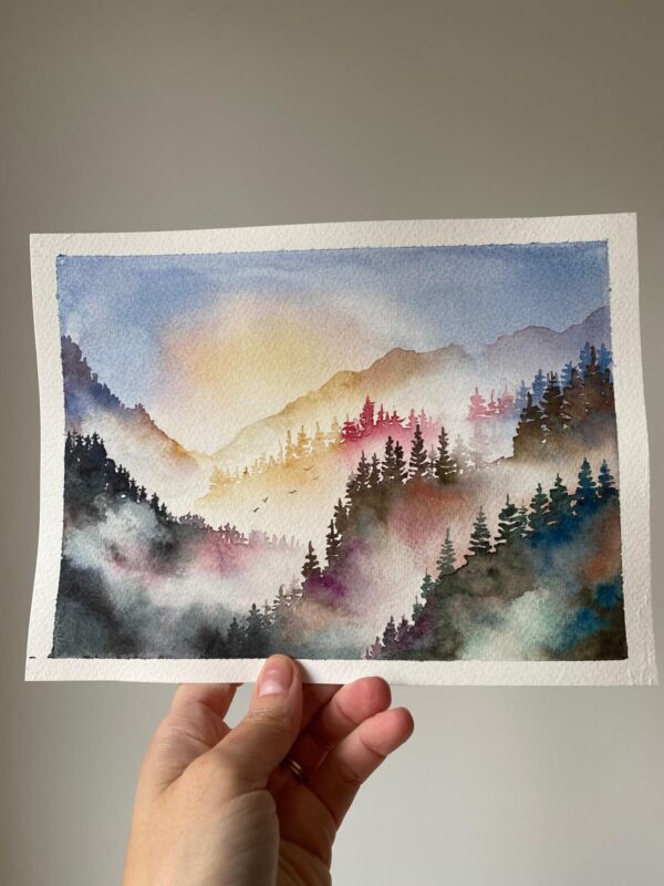 Dreamy mountains